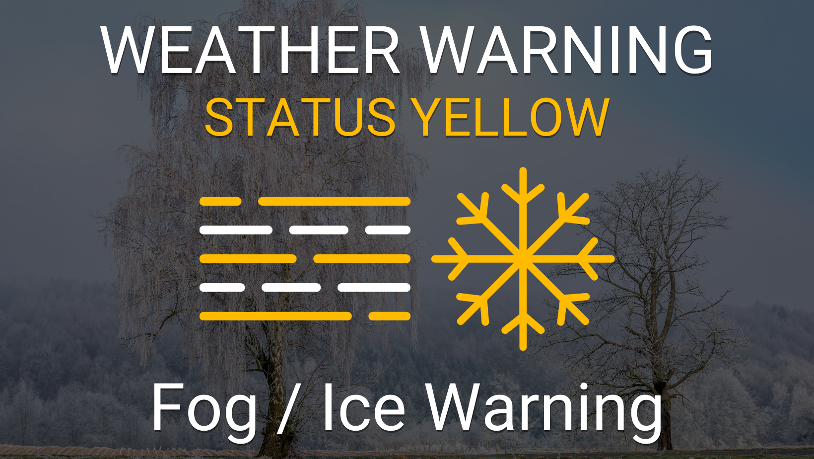 A Status Yellow – Fog / Ice Warning Has Been Issued Nationwide | Cork ...