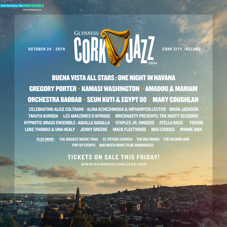 Biggest Line-Up Ever: Guinness Cork Jazz Festival Unveils Expanded ...